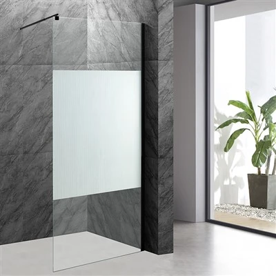 Nantew Wɔ Shower Glass Panel mu